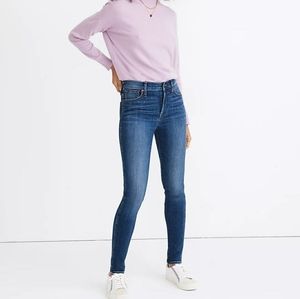 NWT Madewell 10" High-Rise Skinny Jeans